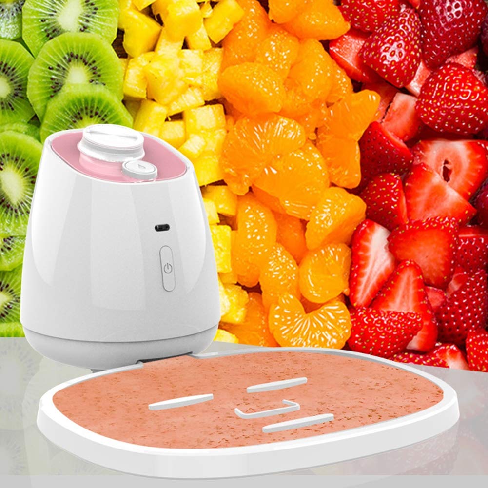 Automatic DIY Facial Mask Maker Machine for Homemade Fruit & Vegetable Masks - Intelligent Voice Control for Moisturizing & Whitening Skincare at Home or Spa