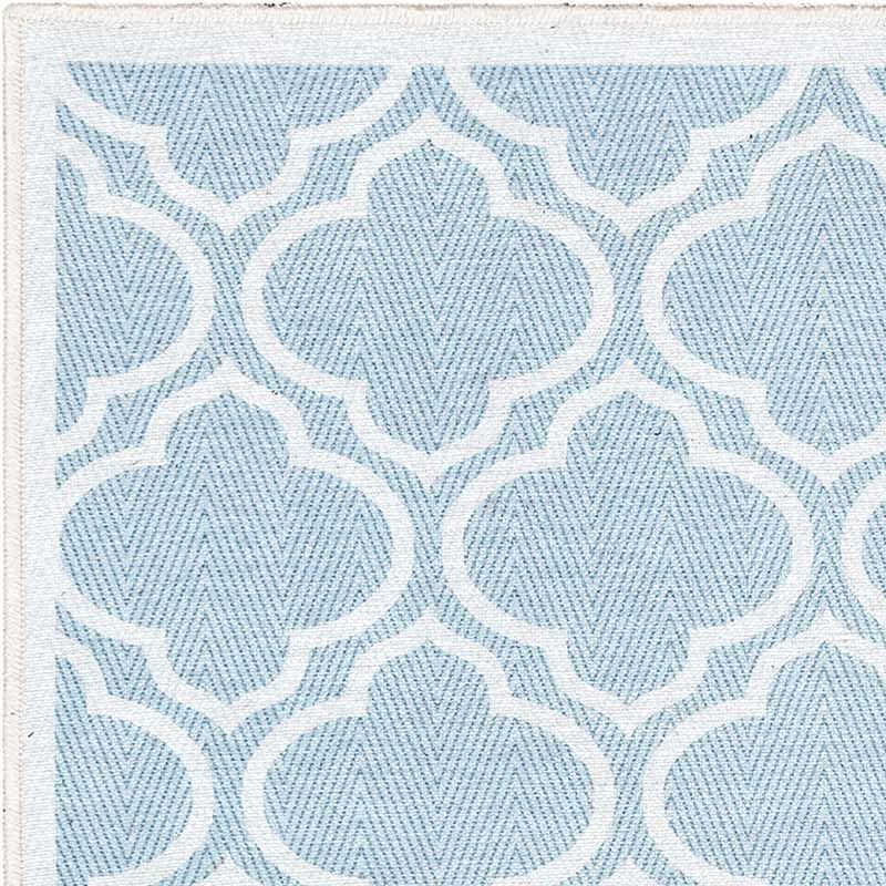 Lattice Light Blue Ivory