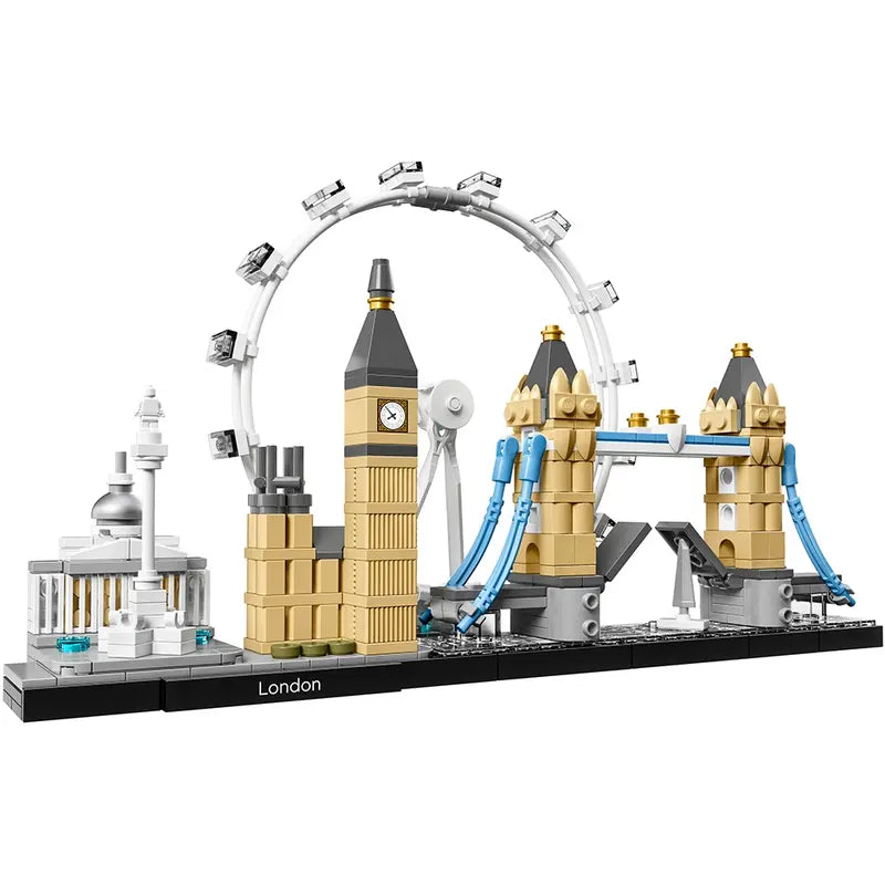 LEGO Architecture London Skyline Building Set 21034 – Collectible Model Kit for Adults, Perfect for Home & Office Decor, Gift for LEGO Fans & Architecture Enthusiasts | Build & Display Iconic London Landmarks
