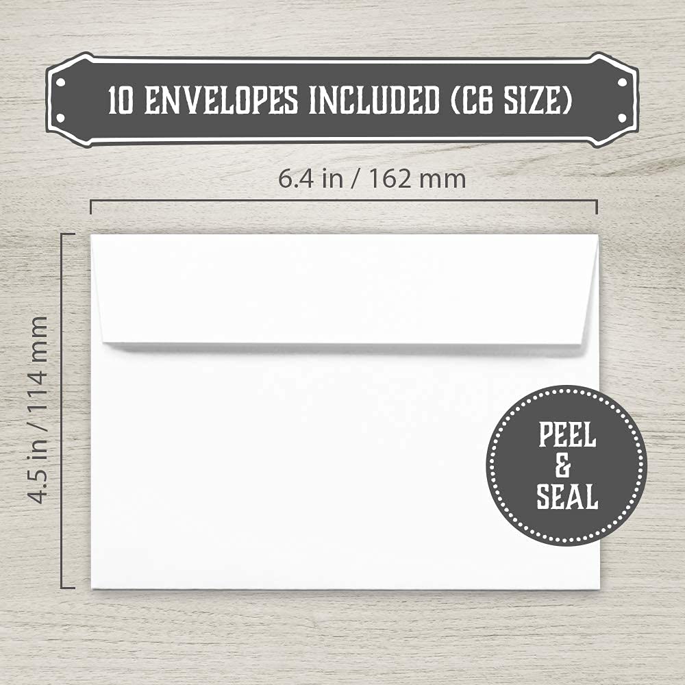 Will You Be My Bridesmaid Proposal Cards Set - 8 Bridesmaid & 2 Maid of Honor Cards with Envelopes | Greenery Wedding Party Invitation Stationery (10-Pack) - Perfect for Bridal Showers, Bachelorette Parties & Wedding Planning