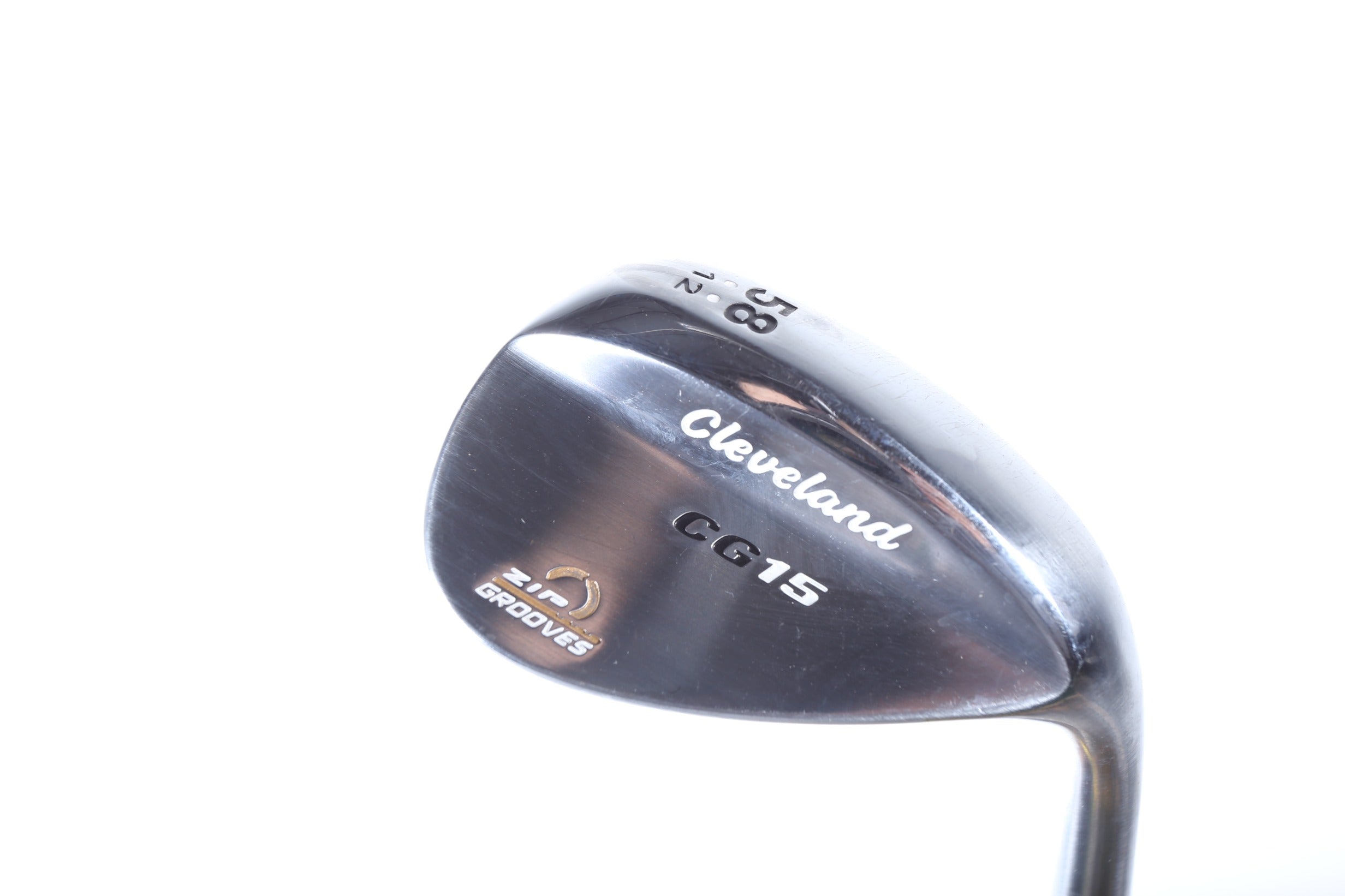 Used Cleveland CG15 Satin Chrome Lob Wedge 58° Right Handed Stiff Flex Golf Club - Perfect for Short Game Shots, Bunker Play & Approach Shots