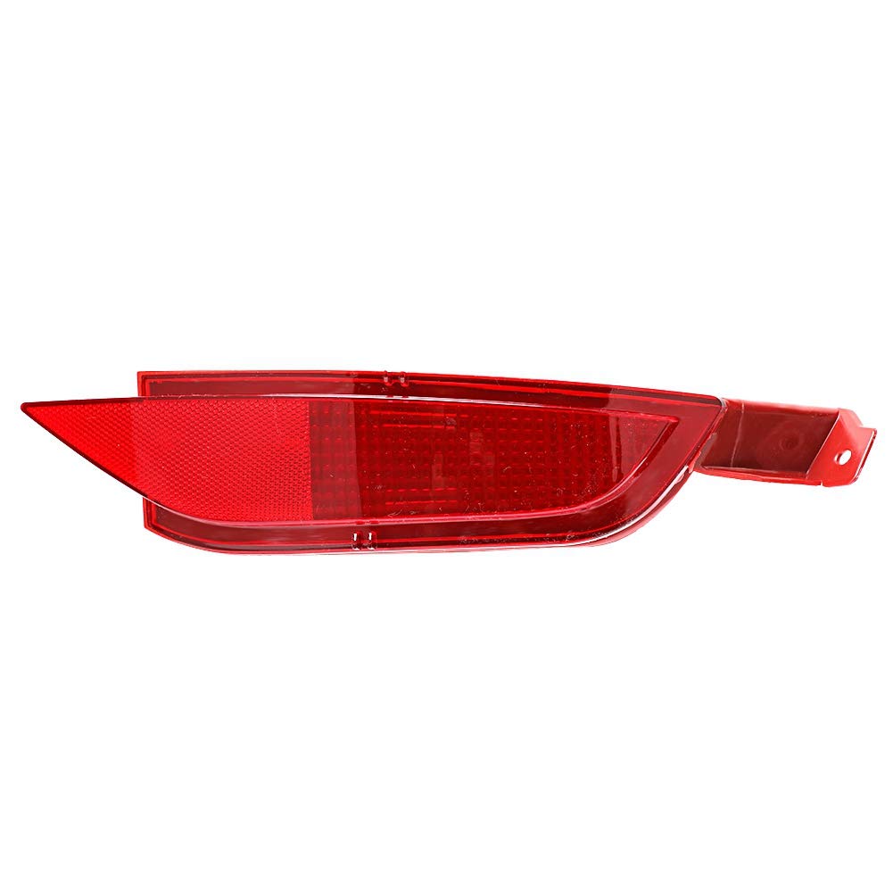 Qiilu Right Rear Bumper Fog Light Reflector Tail Reverse Lamp Compatible with Ford Fiesta MK7 2008-2016 - Perfect for Night Driving & Enhanced Vehicle Safety