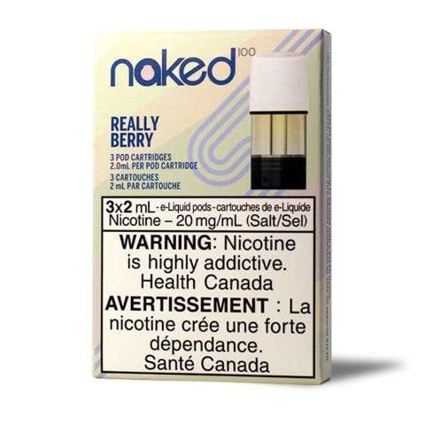 Naked 100 Really Berry STLTH Pods - Premium Vape Juice for STLTH Devices | Refreshing Berry Flavor | Perfect for On-the-Go Vaping in Ontario
