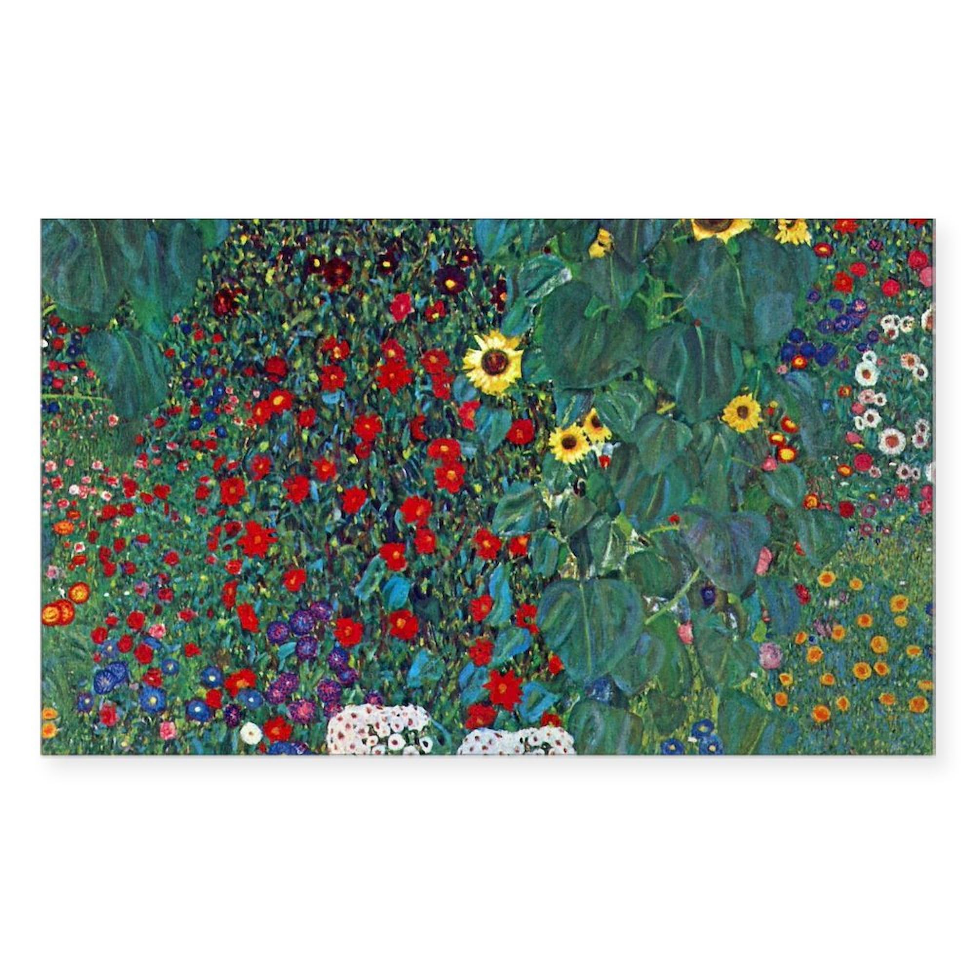 K's Sunflower Farmer Garden Rectangle Bumper Sticker - Durable Car Decal for Windows, Laptops & DIY Crafts - Perfect for Car Enthusiasts, Home Decor & Gift Giving