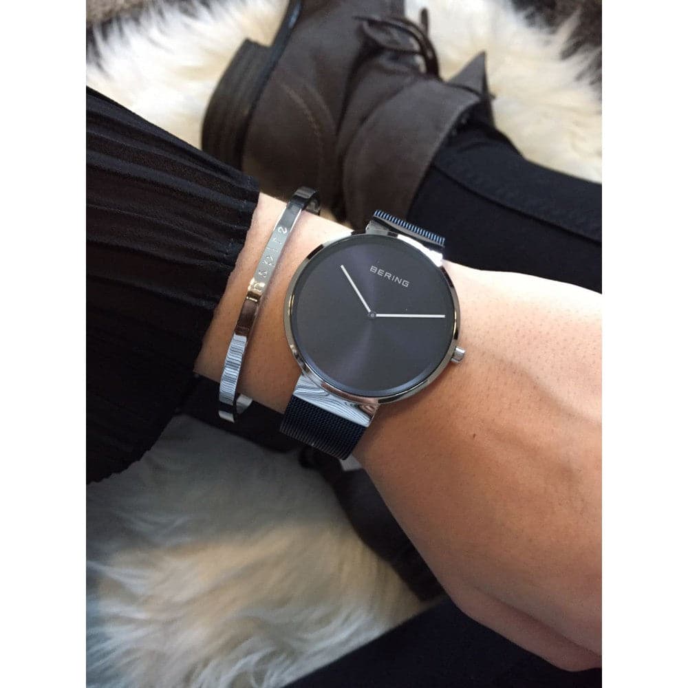 BERING 14539-307 Women's Watch - Elegant Stainless Steel & Crystal Timepiece for Women | Perfect for Office, Party & Everyday Wear