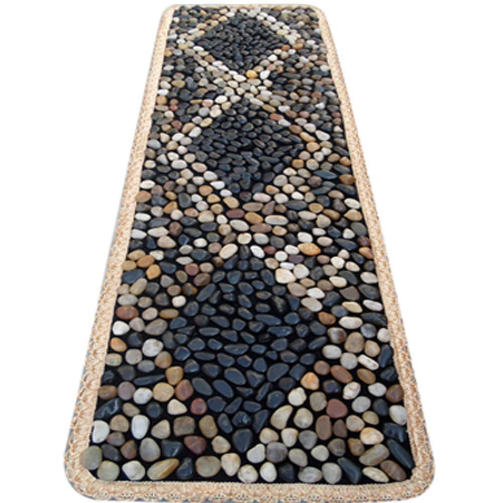 EliteShine Non-Slip Massage Mat - Soft Bathroom Rug, Kitchen Floor Mat, Stone Walkway Carpet & Yoga Mat for Home, Gym, Spa & Outdoor Use