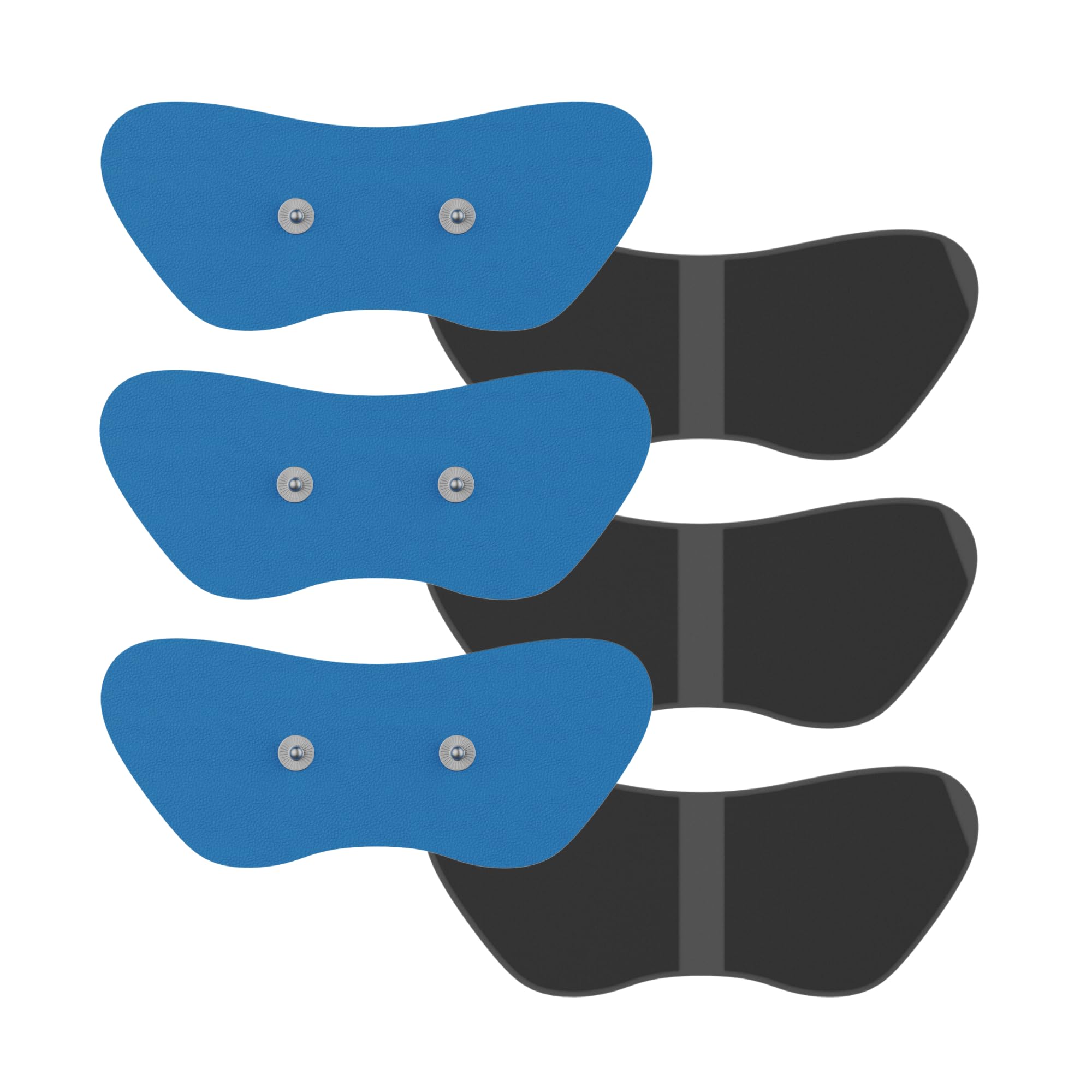 Soterix PainX TENS Unit Electrode Gel Pad Refills - 6 Pads (Small Size) - Wireless Muscle Stimulator Pads for Knee, Back & Neck Pain Relief - Perfect for Home Therapy & Post-Workout Recovery
