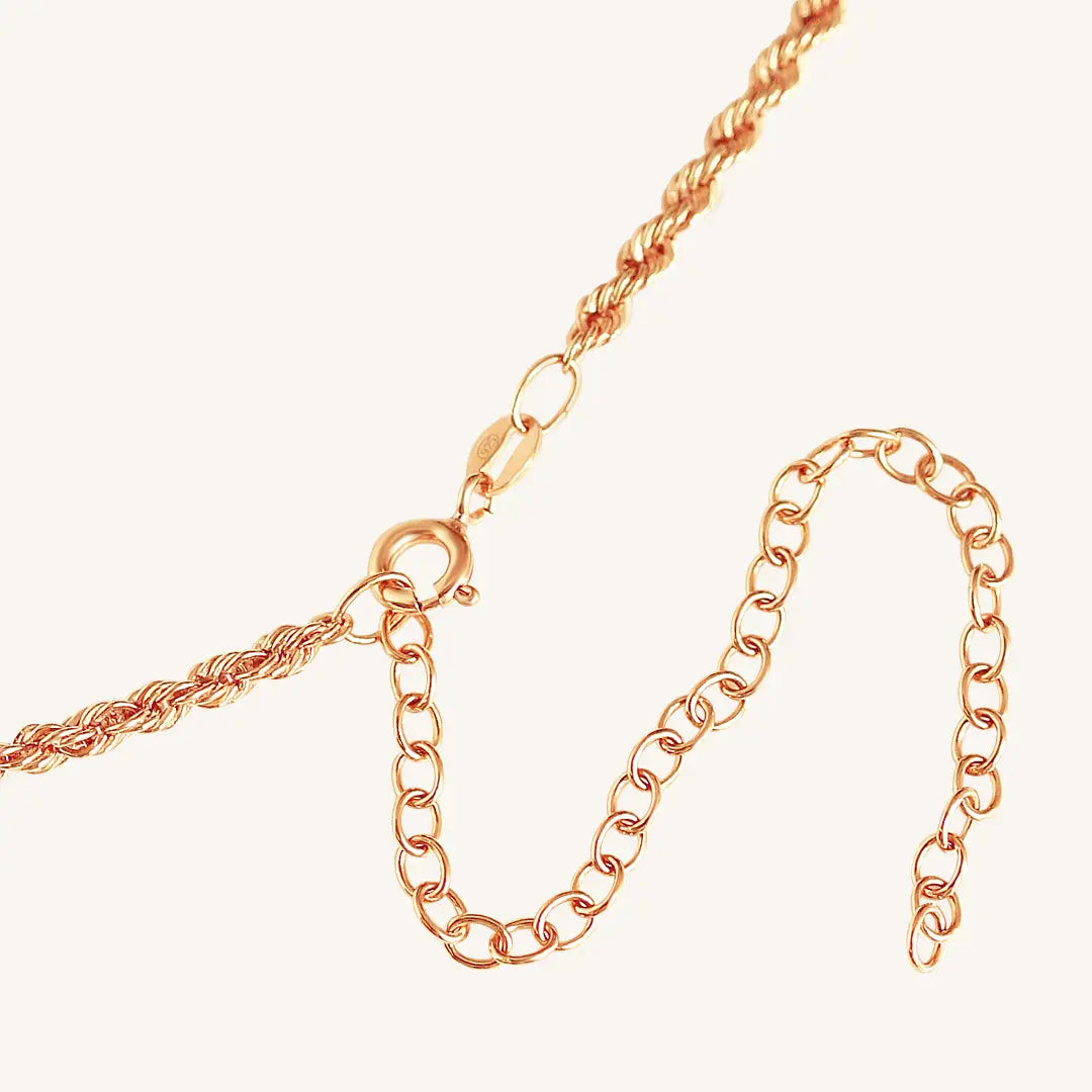 Premium Stainless Steel Rope Chain Necklace for Men & Women - Durable & Stylish Jewelry for Everyday Wear, Gifts & Special Occasions