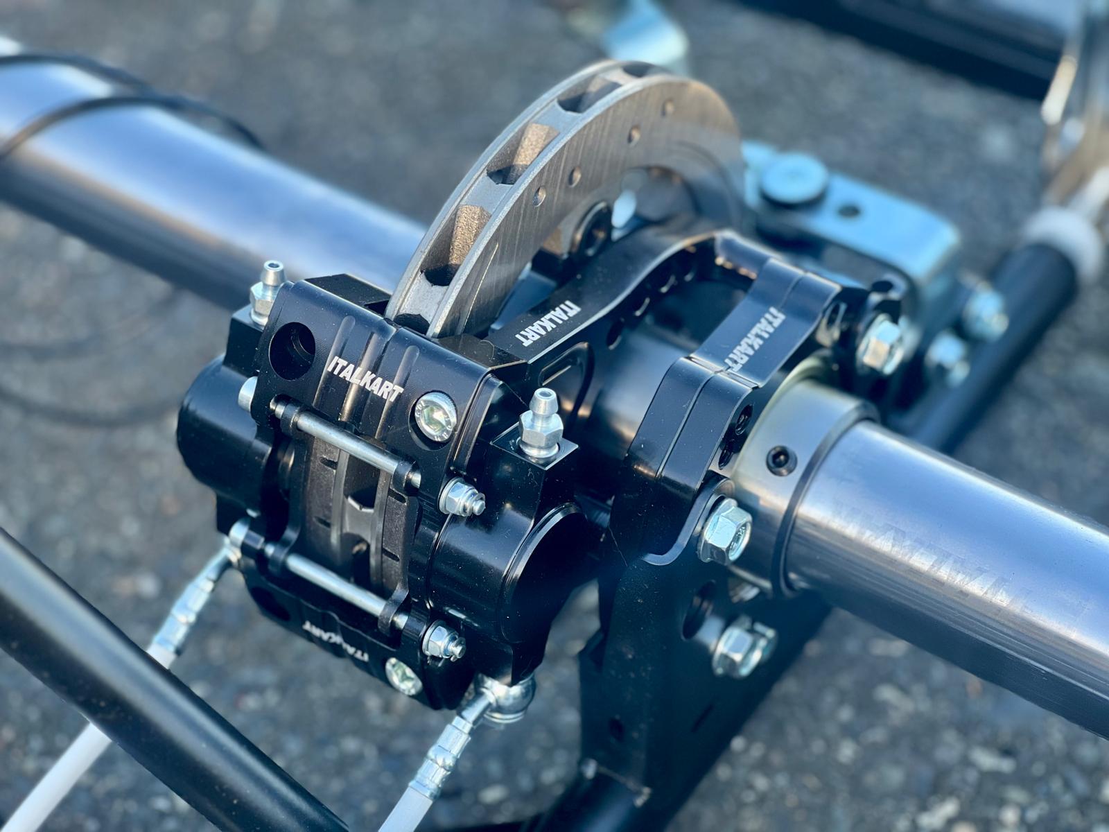 2025 Italkart Laguna KF/Tag Chassis - Premium Black Edition Racing Kart Frame for Competitive Karting | Perfect for Track Racing & Professional Karting Events