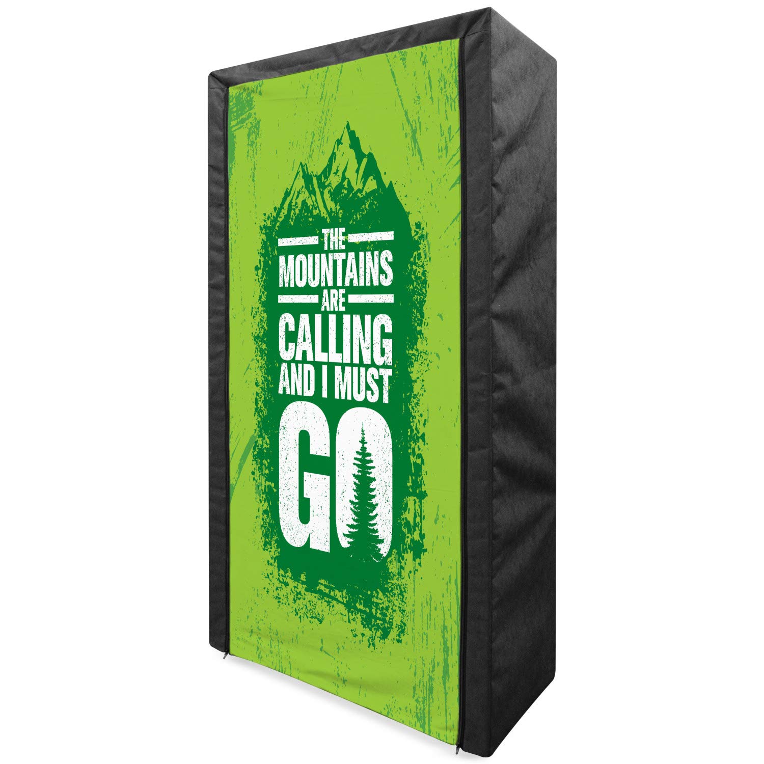 Ambesonne Adventure Portable Fabric Wardrobe - 33.5
