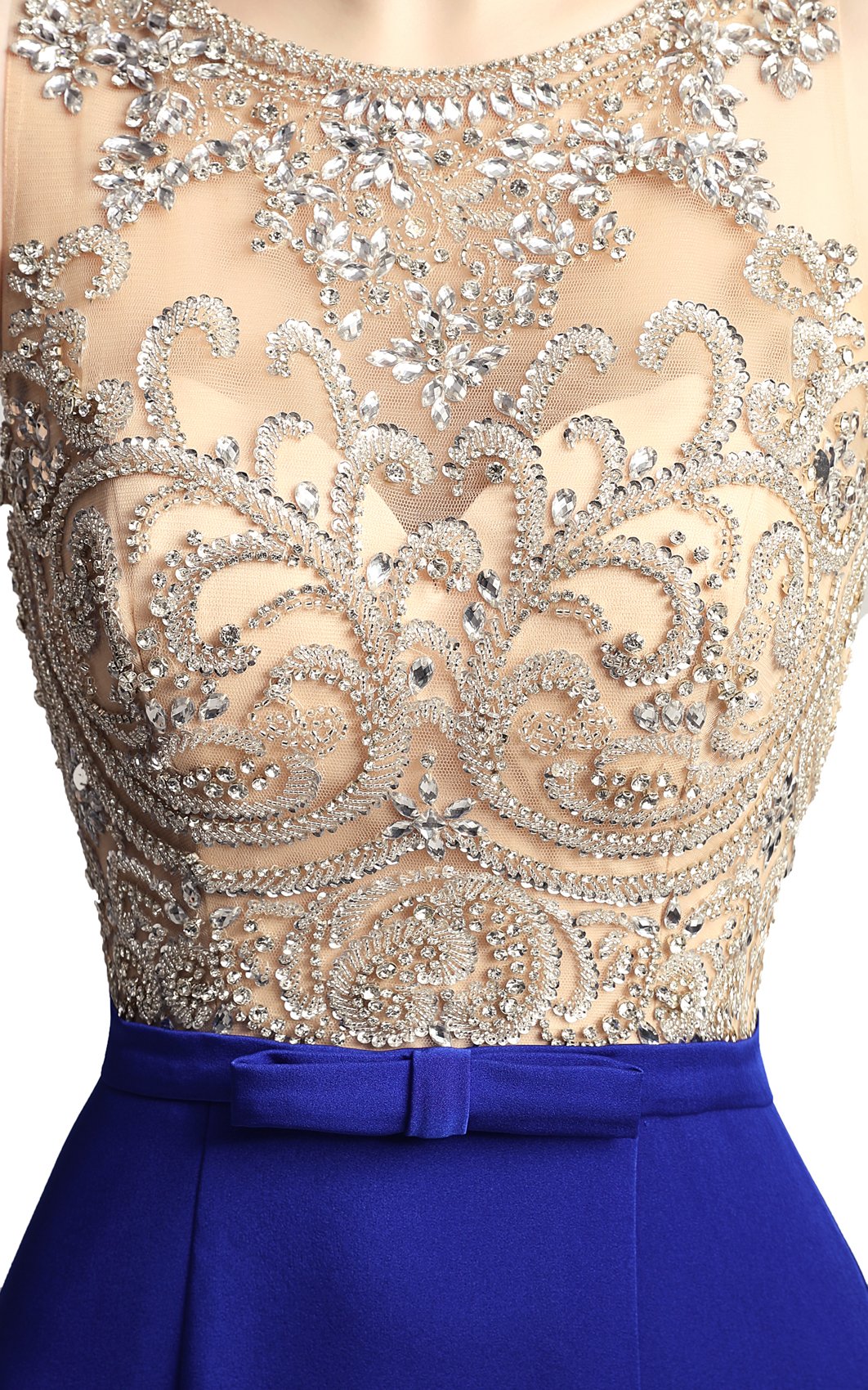 Sarahbridal Women's Mermaid Prom Dress 2022 - Long Beaded Formal Evening Gown for Pageants, Homecoming, and Special Occasions