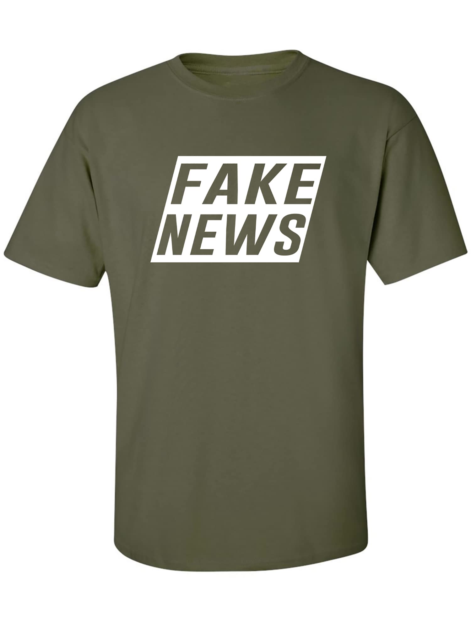 ZeroGravitee Fake News Sarcastic Adult T-Shirt - Funny Political Statement Tee for Men & Women - Perfect for Parties, Protests & Casual Wear