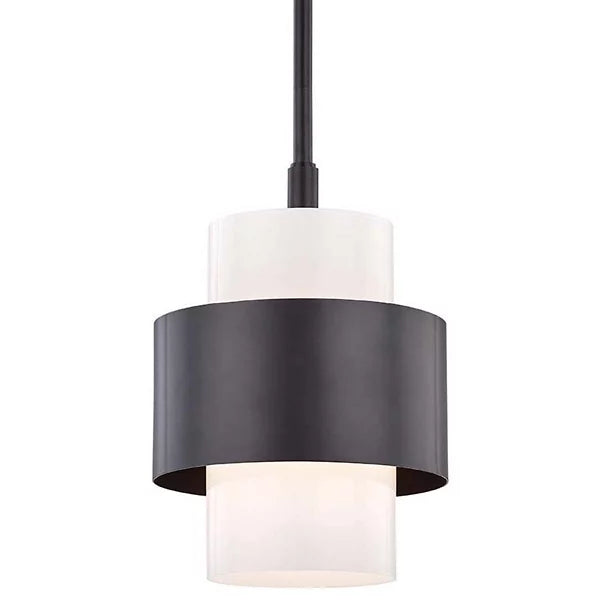 Corinne Pendant Light - Modern Glass Hanging Light Fixture for Kitchen Island, Dining Room & Bedroom | Elegant Ceiling Lighting for Home Decor