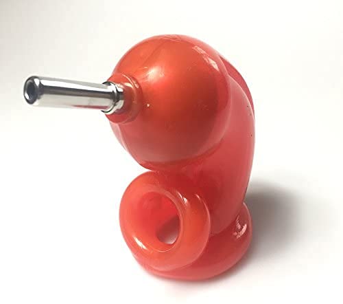 Bondage Locker CBT Electro Sex E-Stim Chastity Device for Men - Red | BDSM Restraint Toy for Couples Play & Solo Exploration | Enhance Intimacy & Power Exchange Scenes