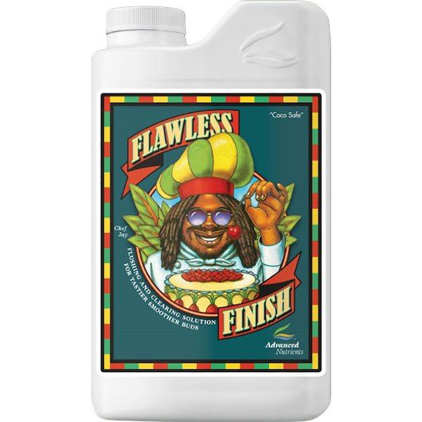 Advanced Nutrients Flawless Finish - Premium Plant Nutrient Flush for Hydroponics & Soil - Perfect for Final Harvest Prep & Detox