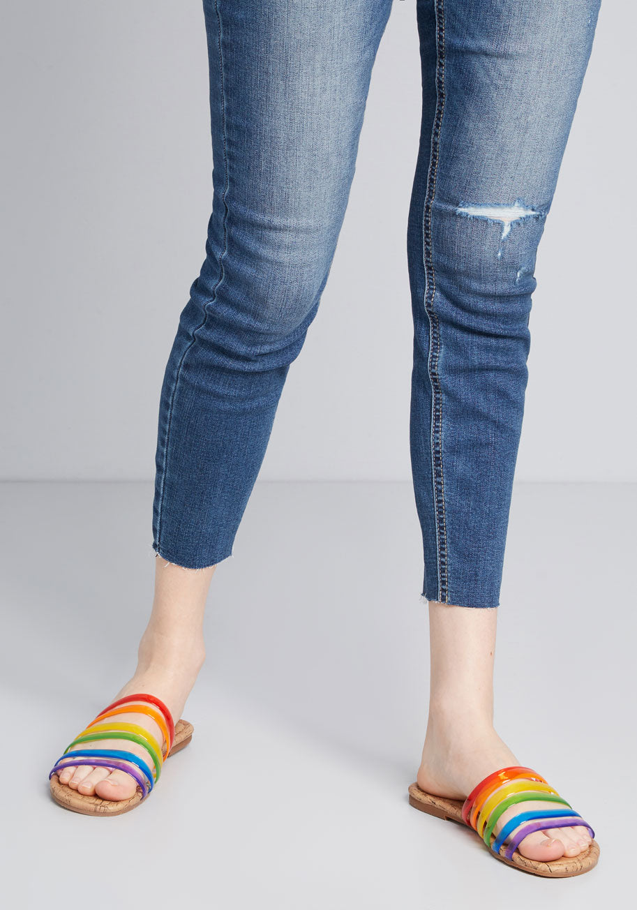 Color Me Casual Sandal - Comfortable Women's Summer Sandals with Adjustable Straps | Perfect for Beach, Vacation & Everyday Wear