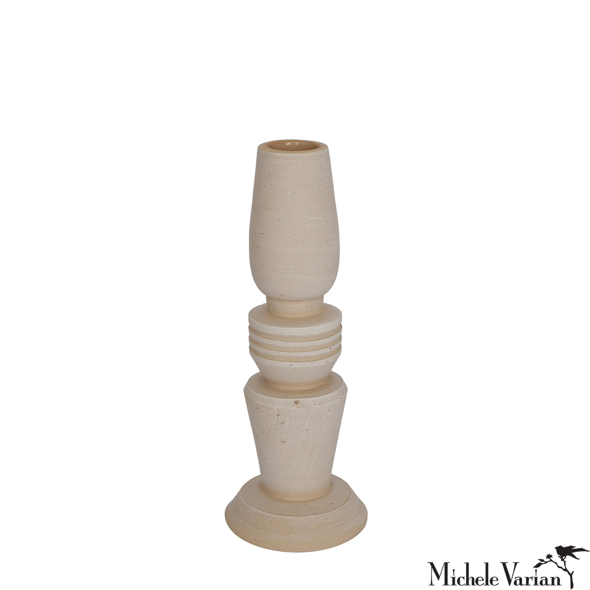 Handmade Terracotta Candle Holders No.14 - Rustic Home Decor for Dining Table, Wedding Centerpieces & Boho Room Decor