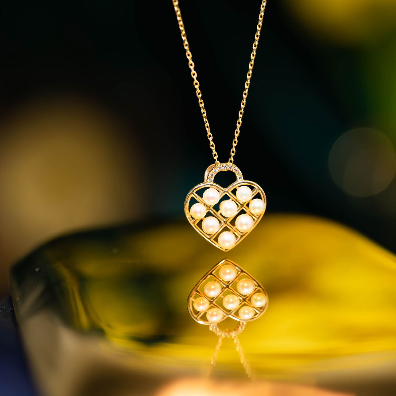 18K Solid Gold Elegant Akoya Pearl Necklace for Women - Classic Jewelry Gift for Wedding, Anniversary & Special Occasions | KN00020
