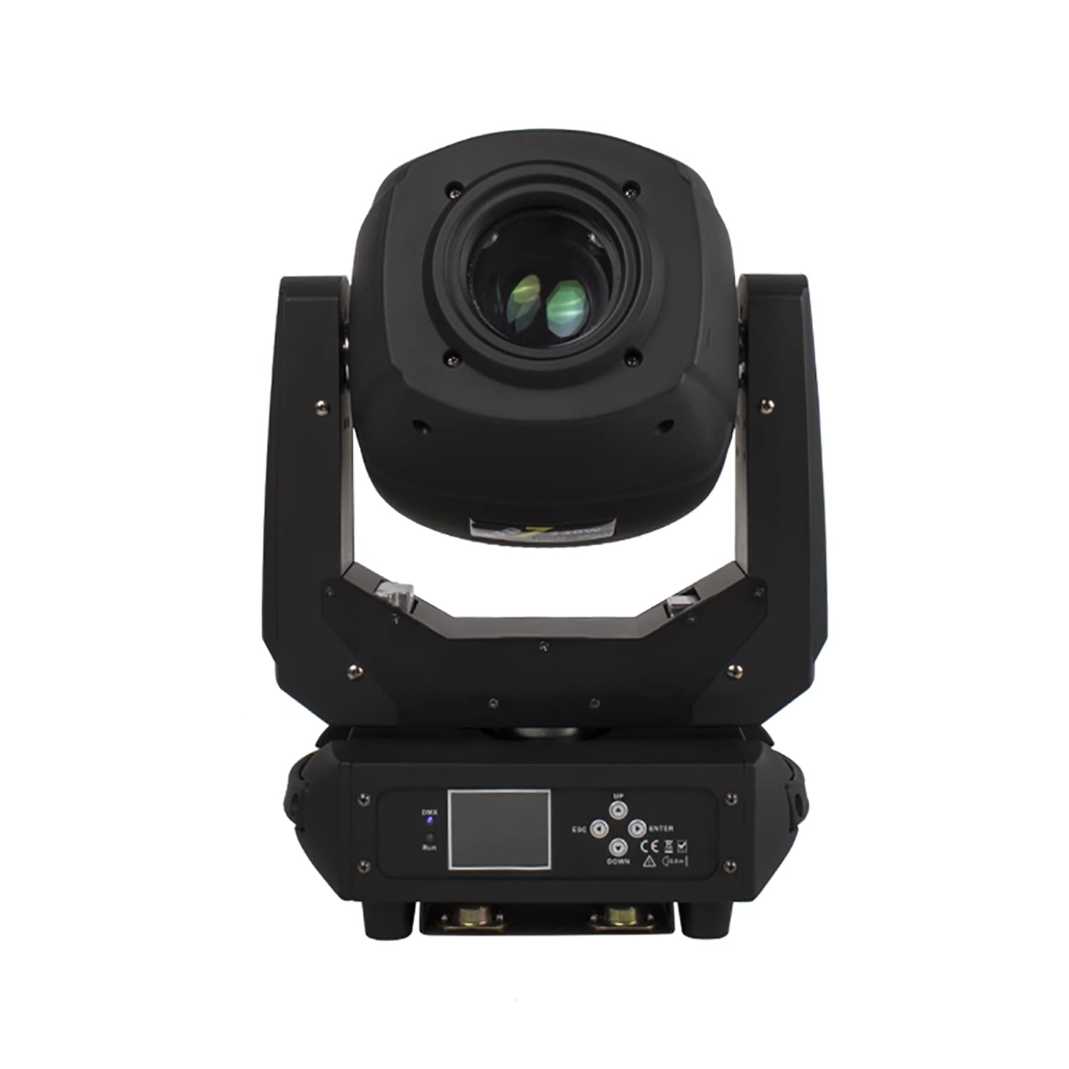 230W LED Moving Head Lights with 7 Static & 7 Rotation Gobos, 7 Colors - DMX512 Zoom Effect DJ Stage Lighting for Disco, Bar, Dance Floor, Wedding, Christmas Parties | Sound Activated & GOBO Projection