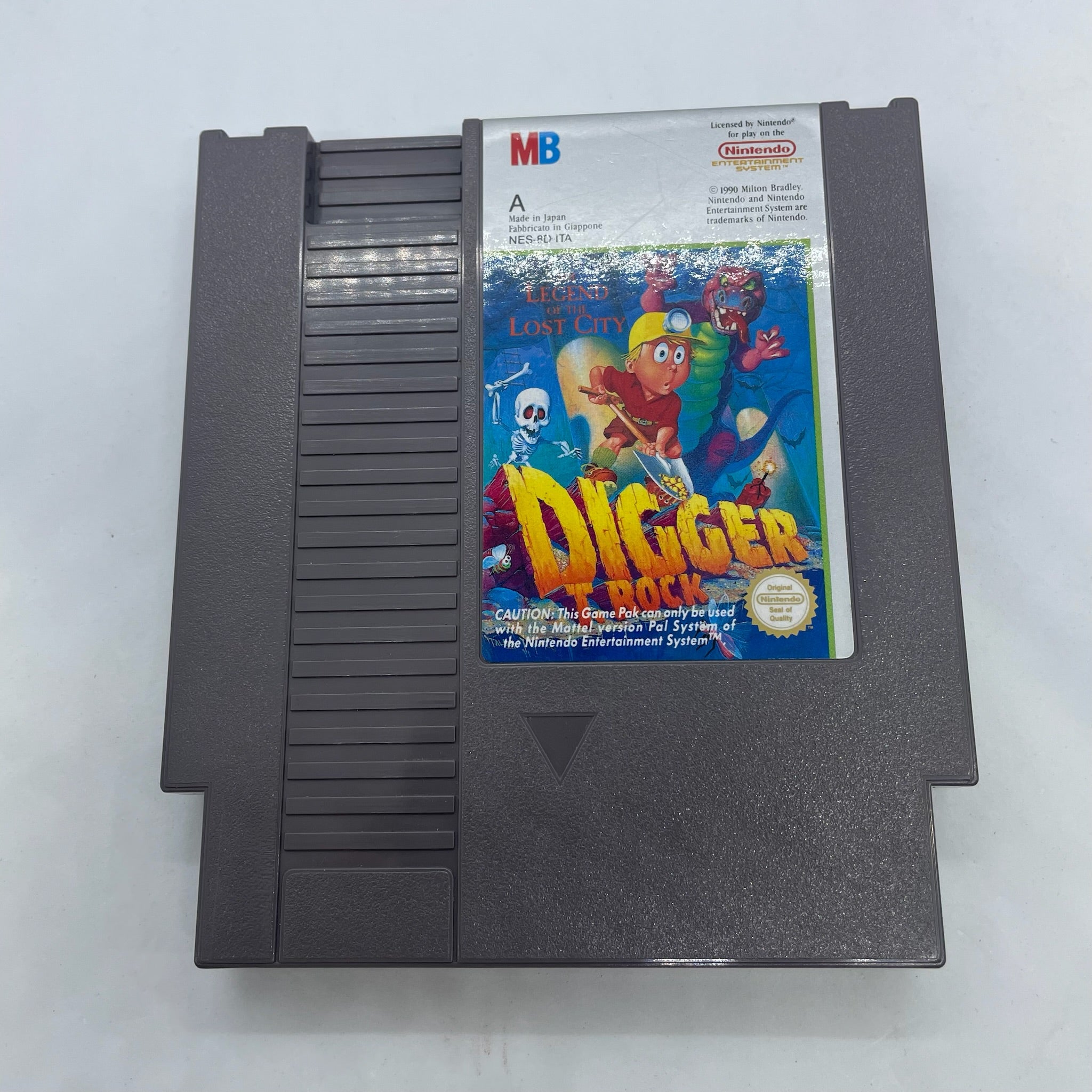 Digger T Rock NES Game for Nintendo Entertainment System (PAL Version) - Classic Retro Gaming for Collectors & Enthusiasts | Perfect for Nostalgic Gaming Nights & Vintage Console Collections