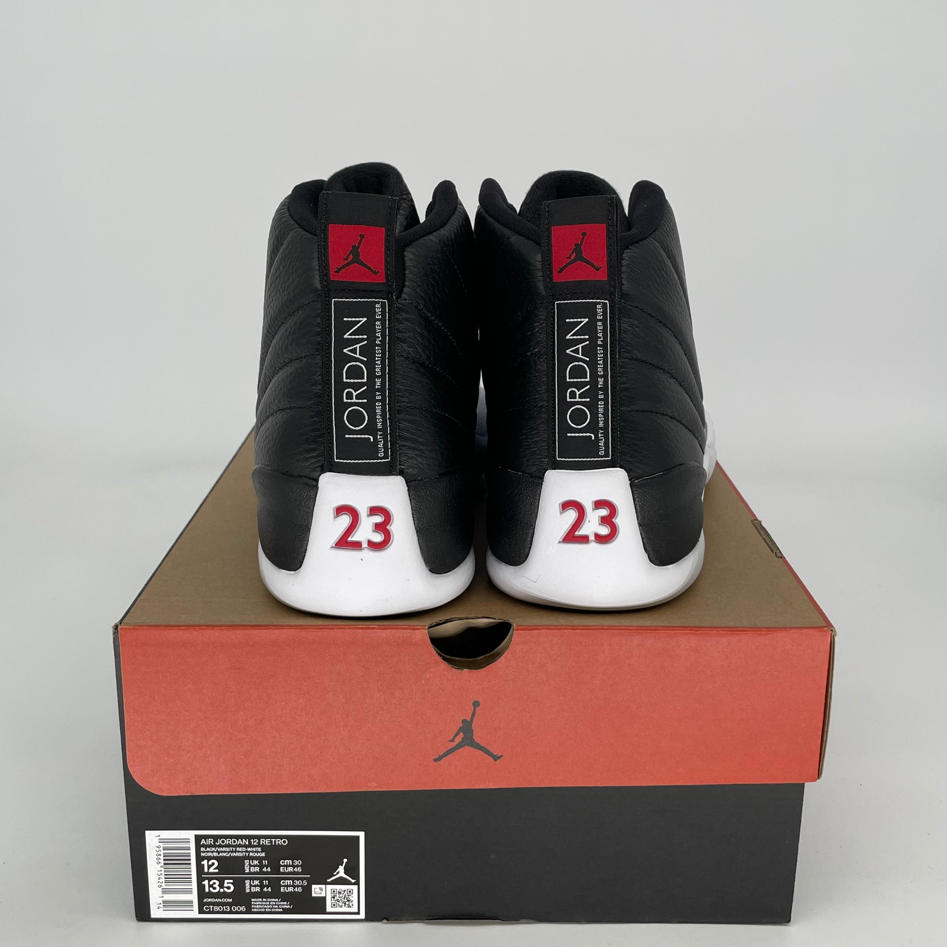 AIR JORDAN 12 PLAYOFFS Basketball Shoes - Men's Size 12 (CT8013-006) - Retro Sneakers for Basketball, Streetwear & Casual Outfits