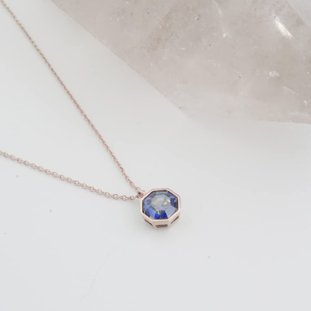 Honeycat Ode to Rose Necklace - Elegant Minimalist Jewelry in Gold, Rose Gold & Silver | Perfect for Weddings, Date Nights & Everyday Wear