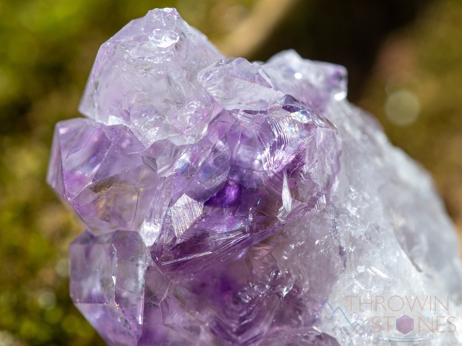 Natural Amethyst Raw Crystal Cluster - February Birthstone, Unique Spiritual Gift, Boho Home Decor for Meditation & Healing | 39950