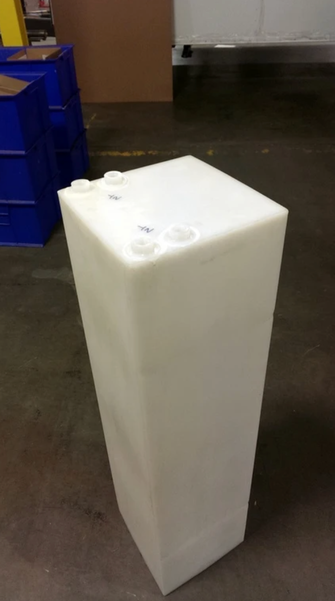 22 Gallon Polyethylene Water & Waste Tank for Sprinter Van - Portable RV, Marine & Camping Storage Solution
