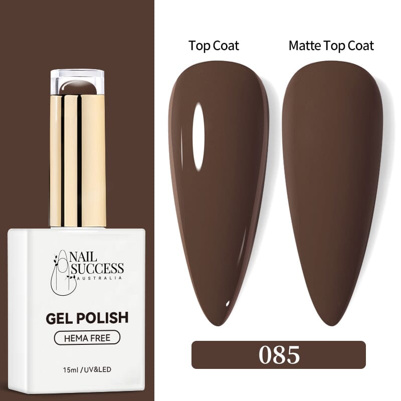 Hema Free Gel Nail Polish Set - 15ml Long Lasting Soak Off UV LED Nail Gel Colors for Manicure & Pedicure at Home or Salon