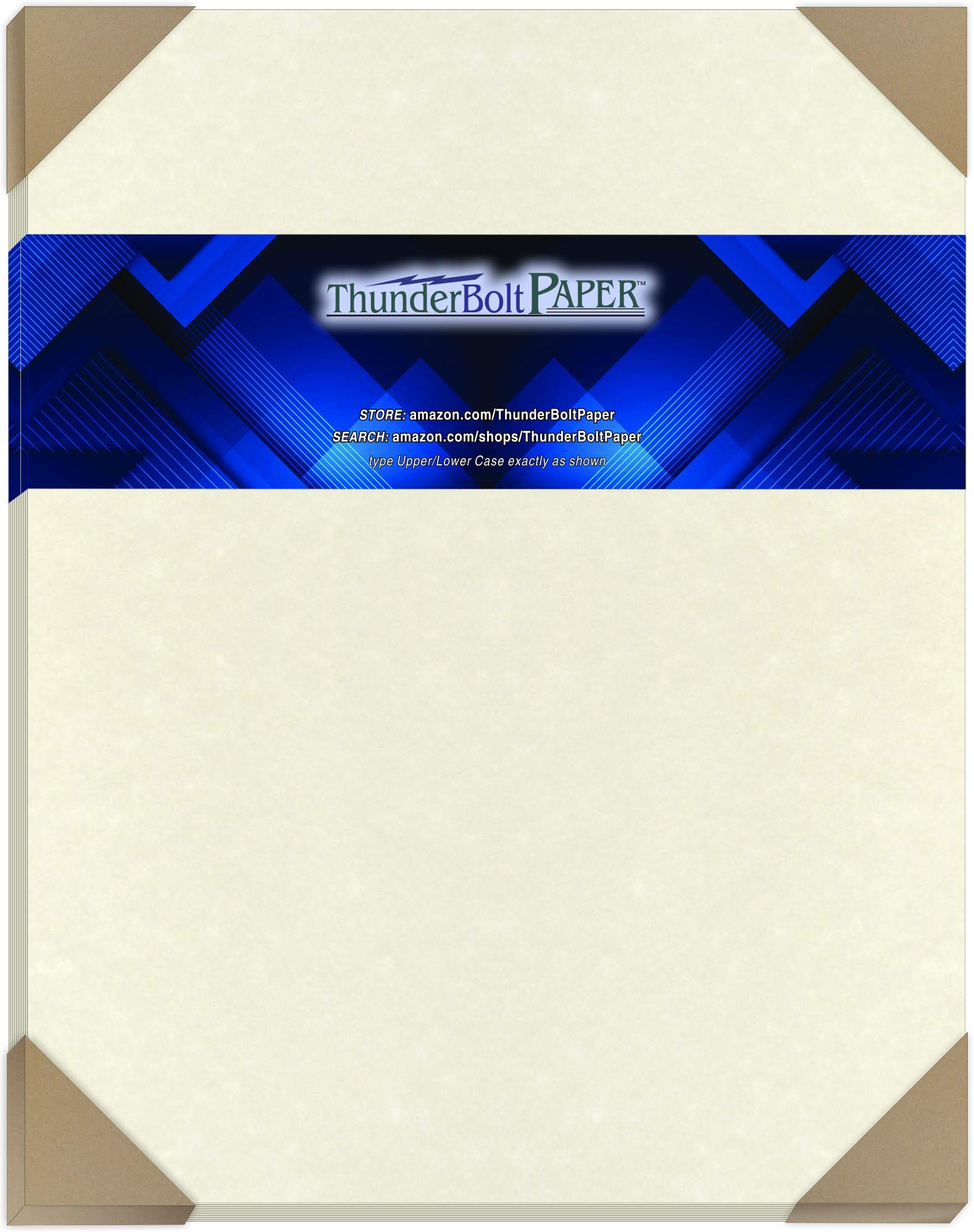 25 Sheets White Parchment Paper 65lb Cover Weight (11x14 Inches) - Printable Old Parchment Style for Scrapbooking, Picture Framing & DIY Crafts | Perfect for Wedding Invitations, Certificates & Vintage Projects