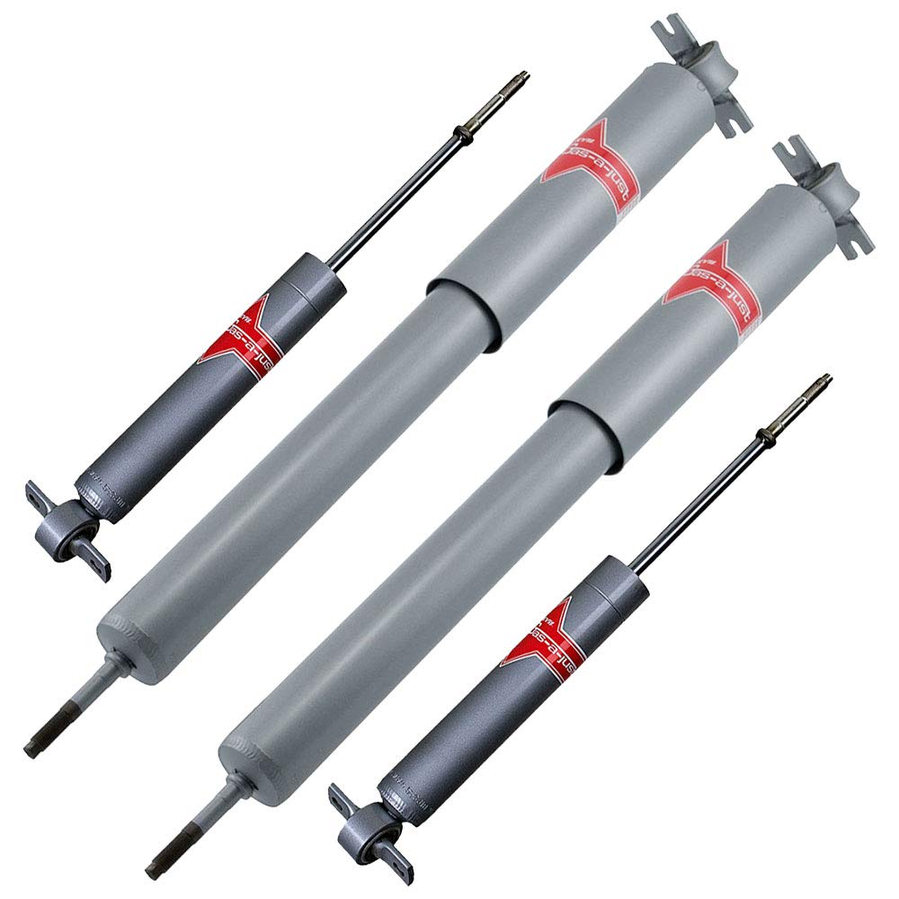 BuyAutoParts 77-62078AX New Set of 4 Gas-A-Just Shocks & Struts for Ford Acoutn Seda & Fairlane - Premium Suspension Upgrade for Smoother Rides on Rough Roads & Highways