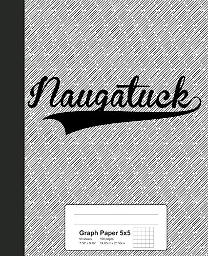5x5 Graph Paper Notebook by NAUGATUCK - Weezag Grid Notebook for Math, Engineering & Sketching - Perfect for Students, Architects & Artists