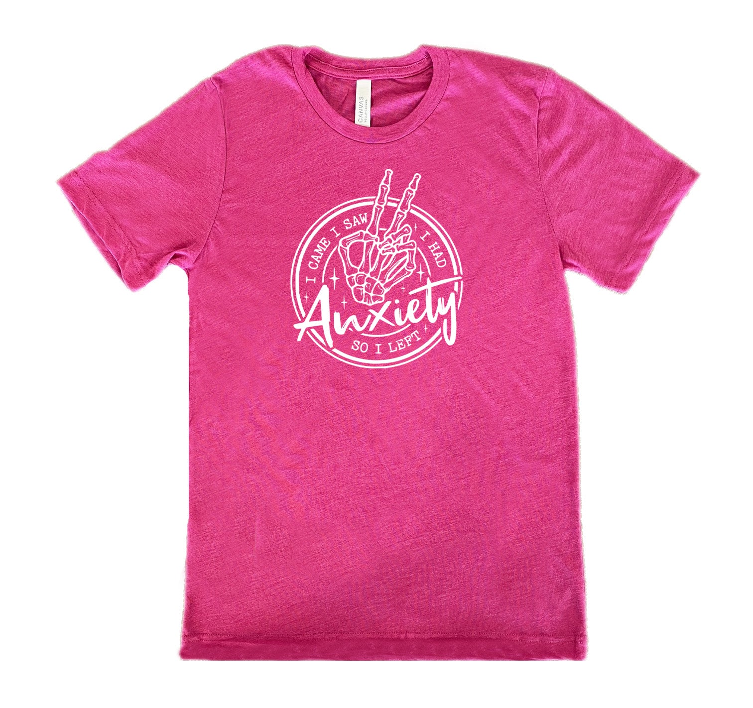 Funny Anxiety Relief T-Shirt - Unisex Humor Graphic Tee for Stress Awareness & Mental Health Support - Perfect for Therapy, Work, or Casual Wear