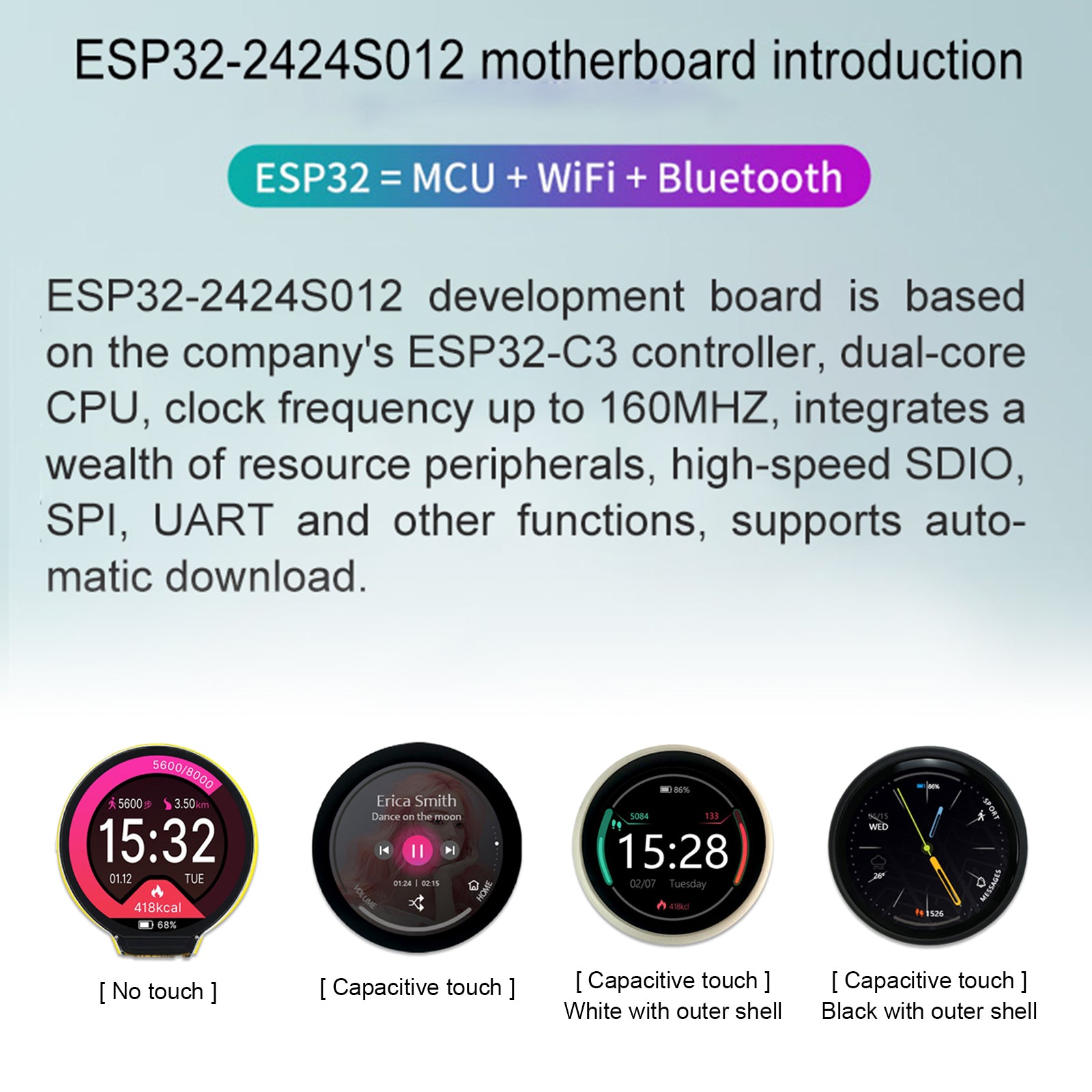 ESP32 C3 Development Board with 1.28
