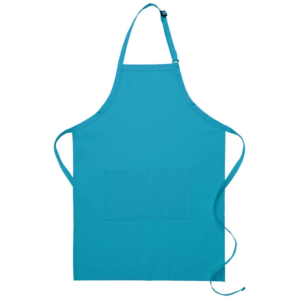 DayStar Apparel 220 Butcher Apron with Center Divided Pocket - Heavy Duty Work Apron for Chefs, Butchers & BBQ Grilling - Perfect for Kitchen, Restaurant & Food Processing