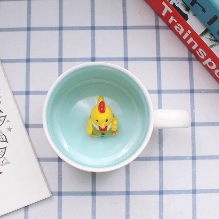 Creative 3D Coffee Mug - Unique Ceramic Cup for Home & Office Use - Perfect Gift for Coffee Lovers