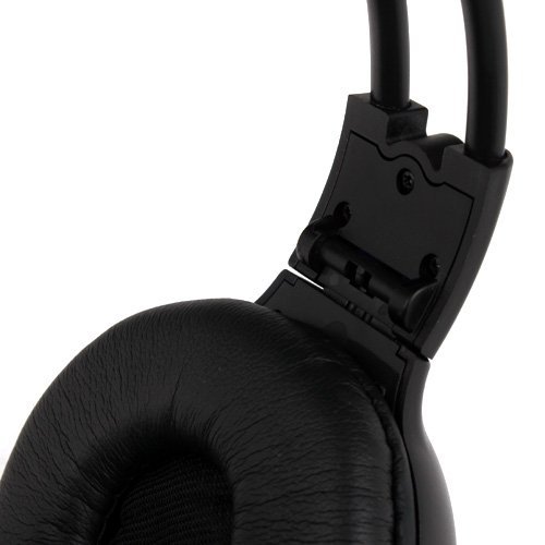 2 Pack Universal IR Wireless Foldable Headphones for Kids - Dual Channel Car Entertainment Headset for Road Trips & Family Travel