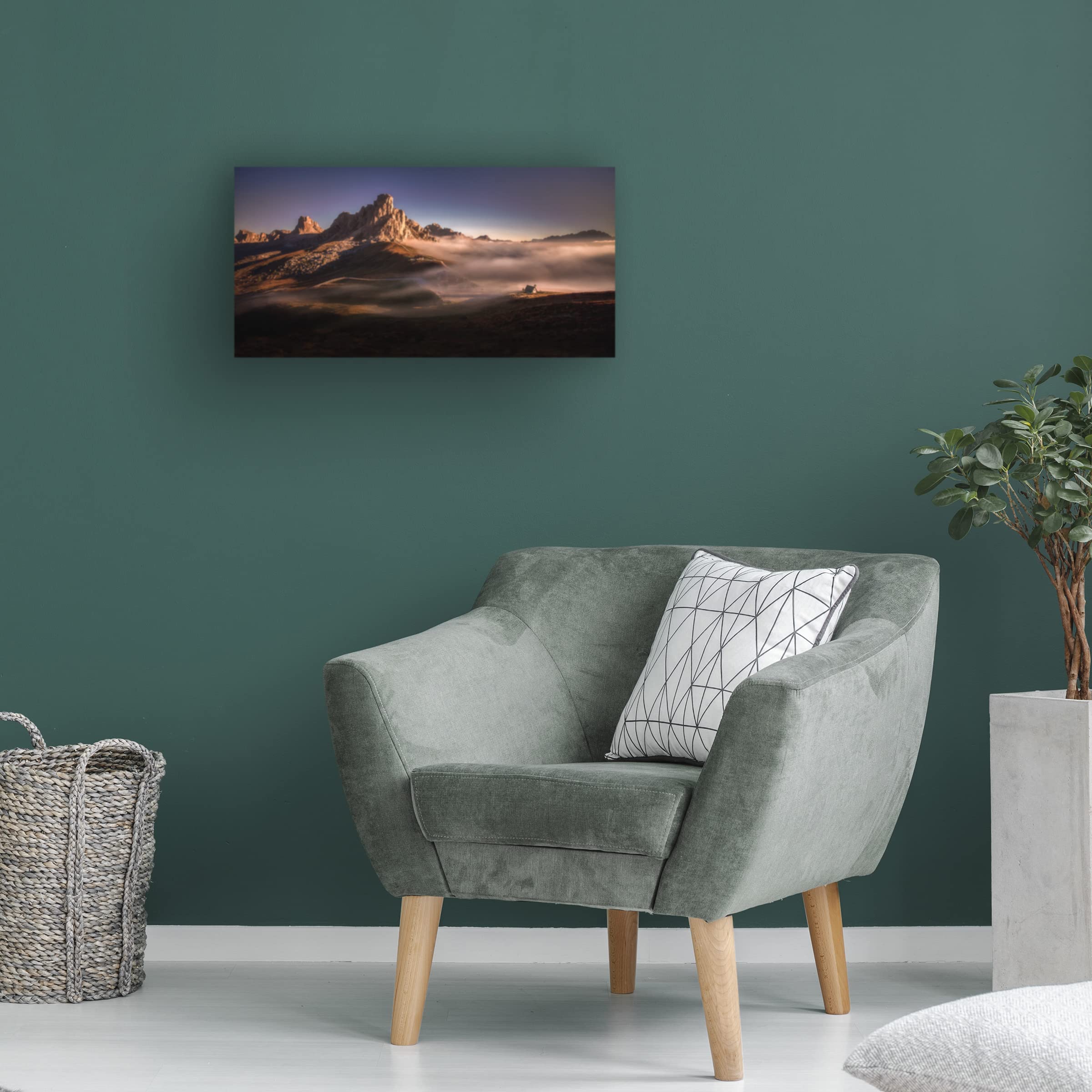Trademark Fine Art 'Spillover' Canvas Wall Art by Peter Svoboda - Modern Abstract Painting for Living Room, Bedroom & Office Decor