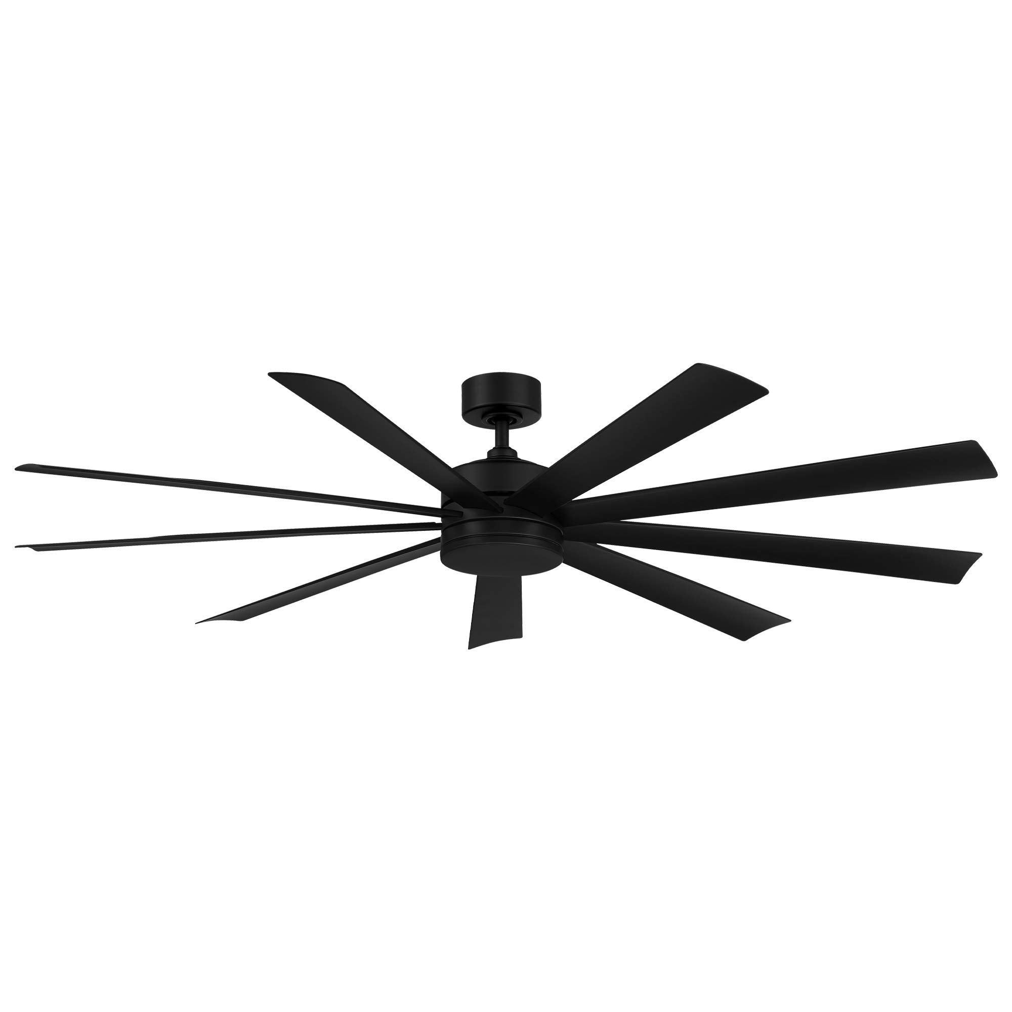 Wynd XL Smart 72-Inch Indoor/Outdoor Ceiling Fan with 9 Blades, 3000K LED Light Kit, Remote Control, Alexa & Google Assistant Compatible, iOS/Android App Integration – Perfect for Living Rooms, Patios, and Bedrooms