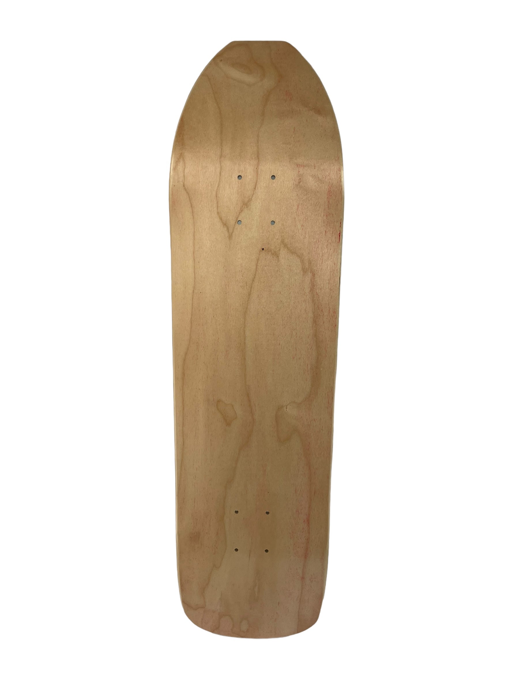 FLATHEAD JR Pool Shape Hardrock Skateboard Blank Natural 8.623 SHR2 - Perfect for Skatepark, Pool Riding & Street Skating
