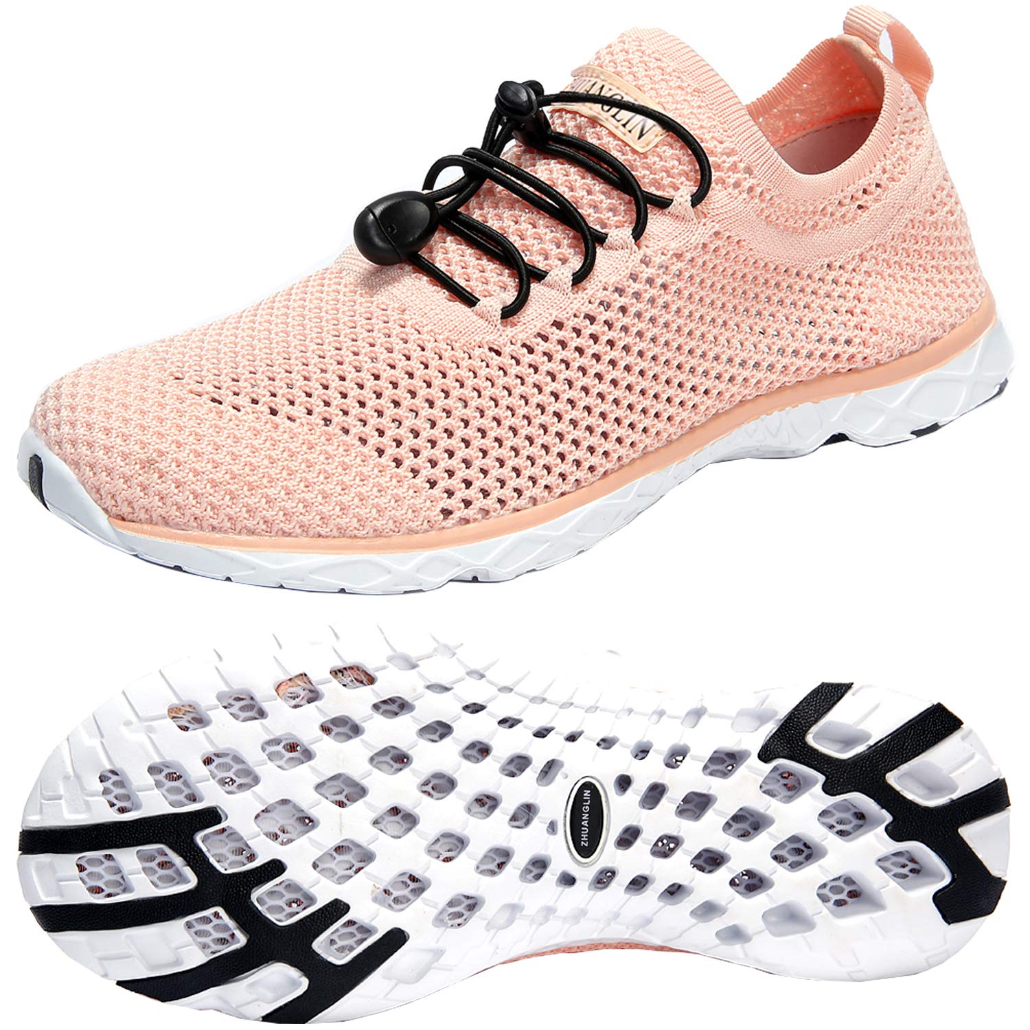 Women's Quick Drying Aqua Water Shoes - Lightweight Swim Shoes for Beach, Pool, Yoga & Water Sports