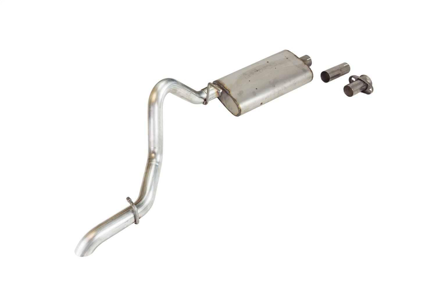 Pypes Performance Exhaust SJJ15S Stainless Steel Cat-Back Exhaust System for 1997-2006 Jeep Wrangler TJ - 1 Pack - Enhanced Sound & Performance for Off-Road Adventures