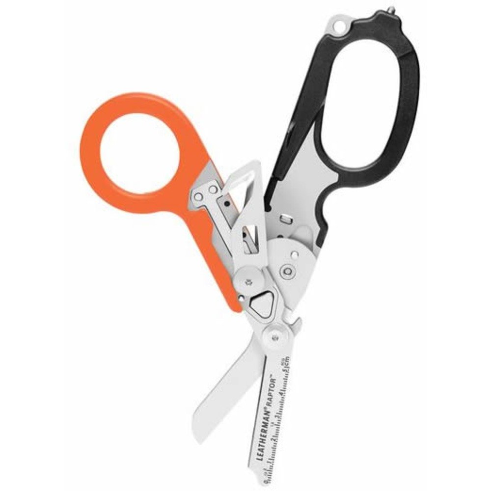 Leatherman Raptor Multi-Tool with Holster - Orange & Black Handle | Emergency Shears, First Aid, Outdoor Survival Gear for Camping, Hiking & First Responders