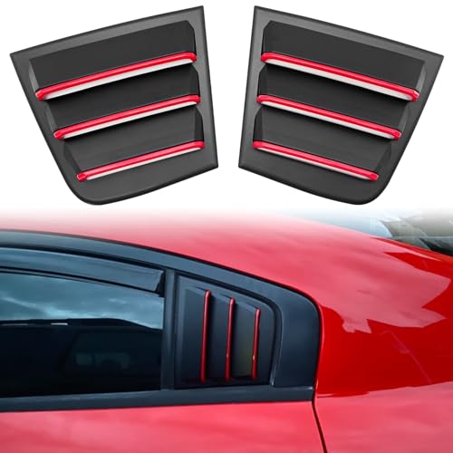 Matte Black with Red Line