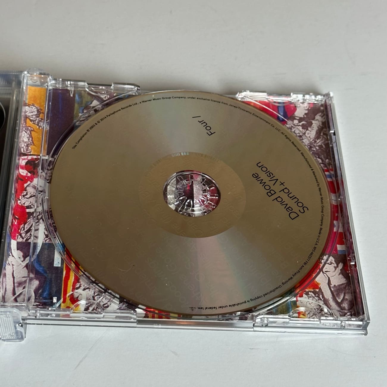 David Bowie Sound & Vision 4-CD Box Set (2014 Reissue RP2 462377) - Limited Edition Collector's Item for Music Lovers & Bowie Fans