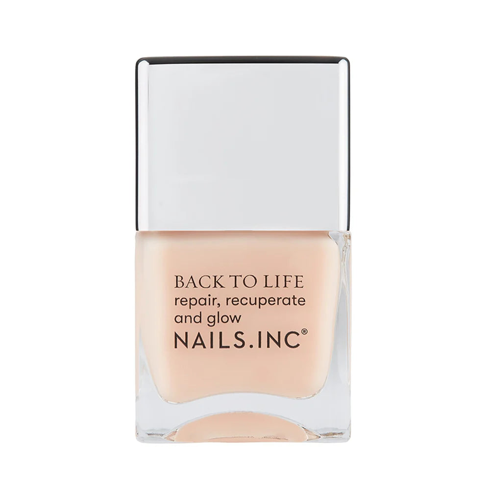 Nails Inc Back to Life Treatment - Nail Strengthener & Repair for Damaged Nails | At-Home Nail Care Solution for Weak, Brittle Nails | Perfect for Salon-Quality Manicures & DIY Nail Treatments