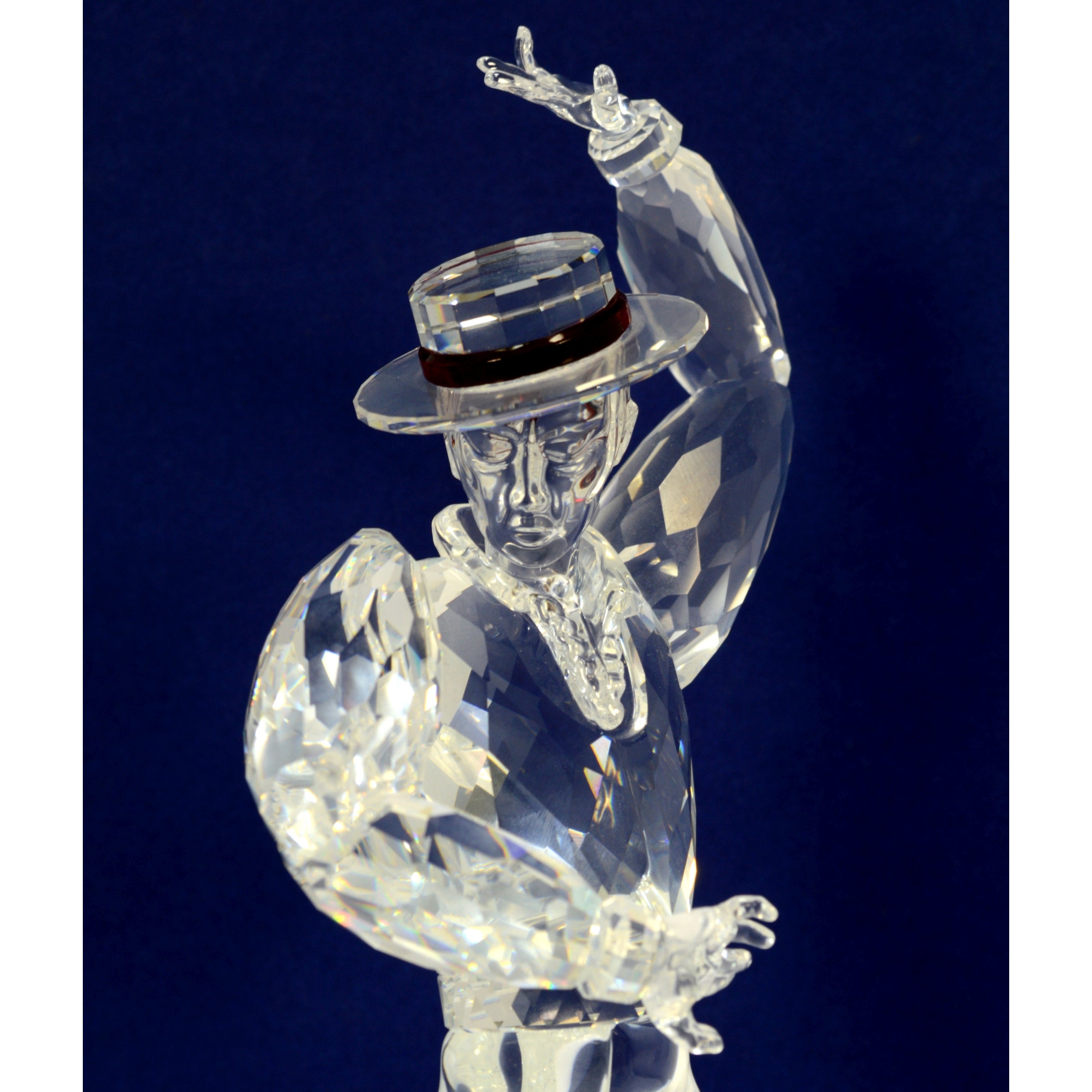 2003 Swarovski Crystal Antonio Figurine with Stand - Magic of Dance #606441 in Original Box | Elegant Home Decor & Collector's Item for Dance Enthusiasts