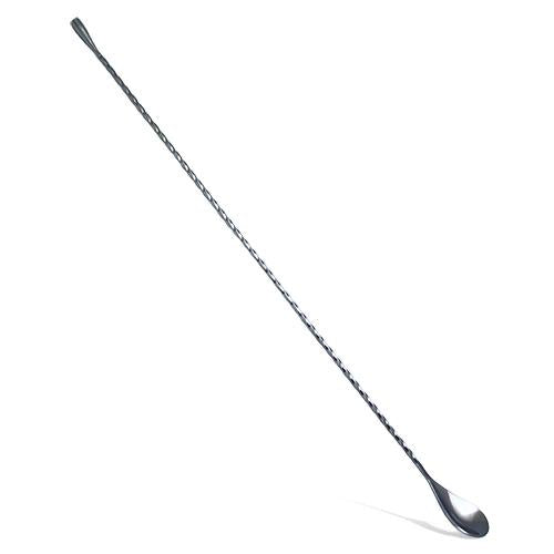 BarConic® Professional Bar Spoons - 12 Inch Stainless Steel Cocktail Mixing Spoon with Twisted Handle - Perfect for Bartenders, Home Bars & Craft Cocktail Making (Ideal for Mojitos, Old Fashioned & Mixing Drinks)