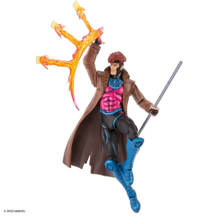X-Men: The Animated Series Gambit 1/6 Scale Collectible Action Figure - Perfect for Marvel Fans, Display & Comic Book Collections