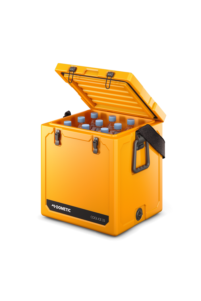 Dometic Cool Ice WCI 33 Insulated Cooler Box - Portable Ice Chest for Camping, Picnics, Beach & Outdoor Adventures